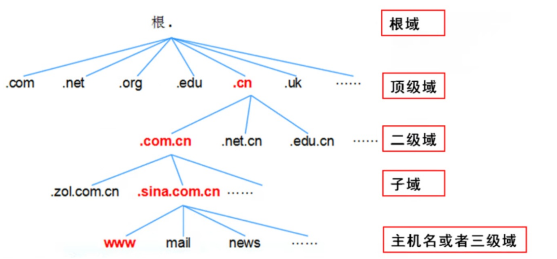 域名系统dns知识点