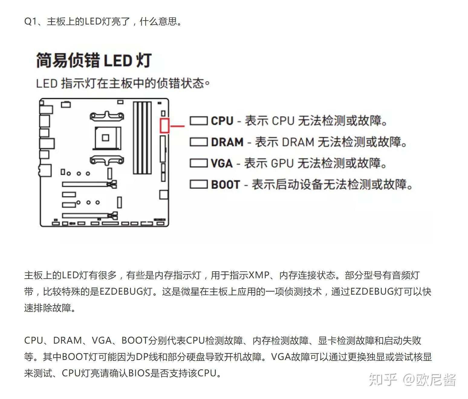 主机的两个灯用来干嘛的