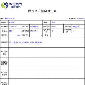 固定地产报废的备案