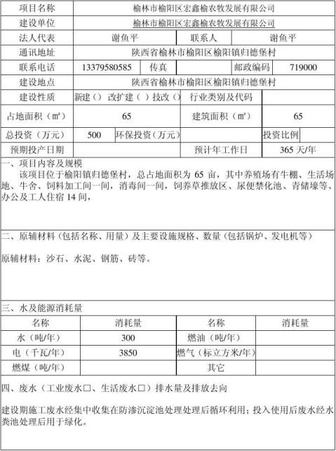 南岳环保备案申报表